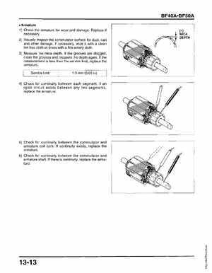 Honda Outboards BF40A/BF50A Service Manual, Page 412