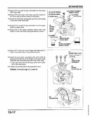 Honda Outboards BF40A/BF50A Service Manual, Page 416