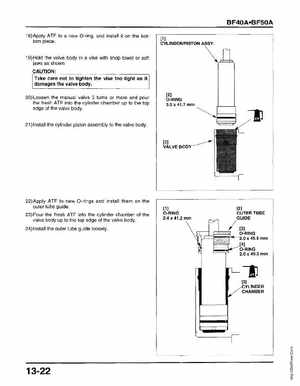 Honda Outboards BF40A/BF50A Service Manual, Page 421