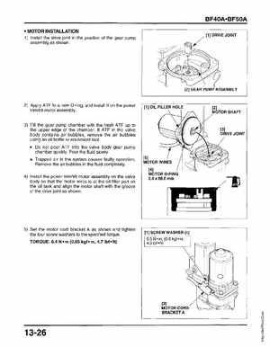 Honda Outboards BF40A/BF50A Service Manual, Page 425