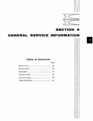 1965 Evinrude 90 HP StarFlite Service Manual, PN 4206, Page 5