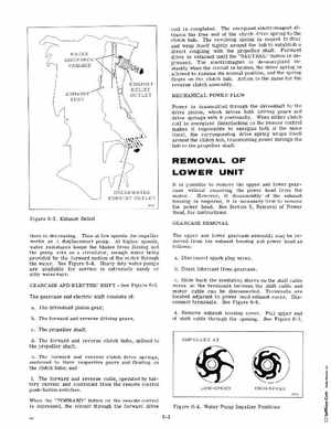 1965 Evinrude 90 HP StarFlite Service Manual, PN 4206, Page 62