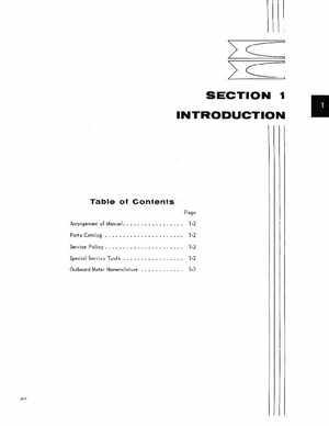 1965 Evinrude SportFour Heavy Duty 60 HP Outboards Service Manual, 4204, Page 2
