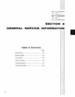 1965 Evinrude SportFour Heavy Duty 60 HP Outboards Service Manual, 4204, Page 5
