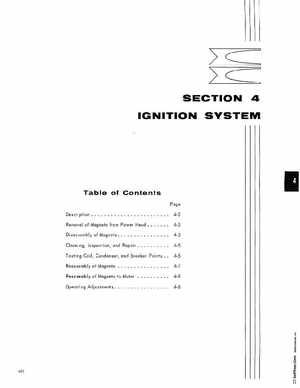1965 Evinrude SportFour Heavy Duty 60 HP Outboards Service Manual, 4204, Page 28