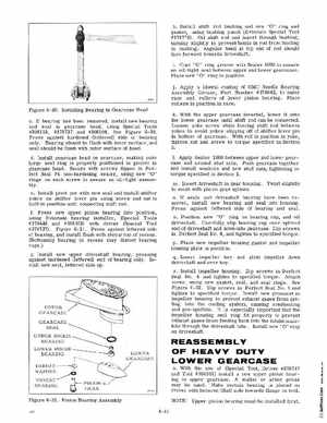 1965 Evinrude SportFour Heavy Duty 60 HP Outboards Service Manual, 4204, Page 62