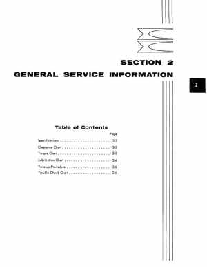 1967 Evinrude StarFlite 80 HP Outboards Service Manual, PN 4359, Page 5