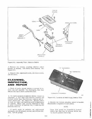 1967 Evinrude StarFlite 80 HP Outboards Service Manual, PN 4359, Page 89