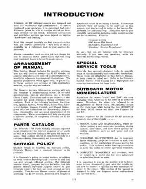 1968 Evinrude Big Twin, Big Twin Electric, Lark 40 HP Outboards Service Manual, Page 4