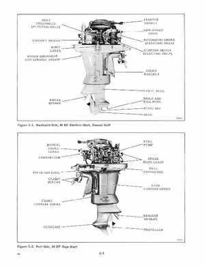 1968 Evinrude Big Twin, Big Twin Electric, Lark 40 HP Outboards Service Manual, Page 5