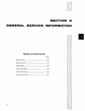 1968 Evinrude Big Twin, Big Twin Electric, Lark 40 HP Outboards Service Manual, Page 7