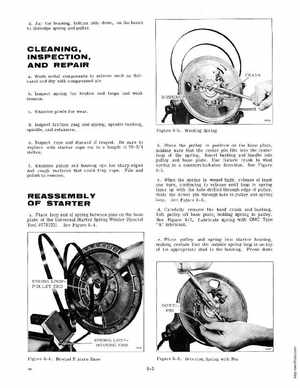 1968 Evinrude Ski-Twin, Ski-Twin Electric 33 HP Outboards Service Manual, Page 69