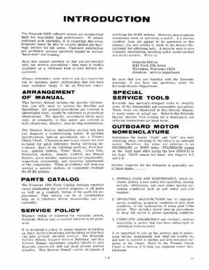 1968 Evinrude Speedifour, Starflite 85HP Service Manual, Page 4