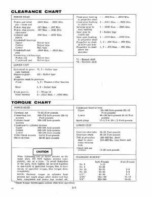1968 Evinrude Speedifour, Starflite 85HP Service Manual, Page 8