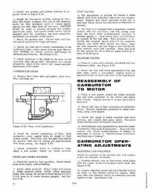 1968 Evinrude Speedifour, Starflite 85HP Service Manual, Page 23
