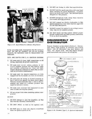 1968 Evinrude Speedifour, Starflite 85HP Service Manual, Page 34