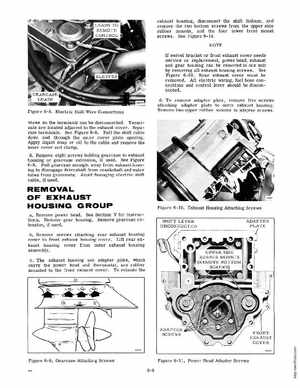 1968 Evinrude Speedifour, Starflite 85HP Service Manual, Page 63