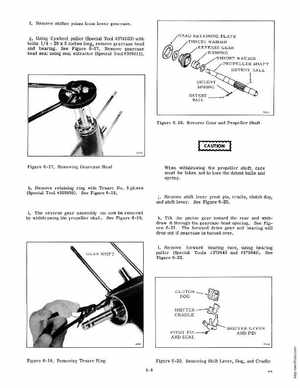 1968 Evinrude Speedifour, Starflite 85HP Service Manual, Page 66