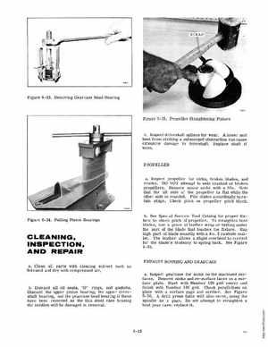 1968 Evinrude Speedifour, Starflite 85HP Service Manual, Page 70