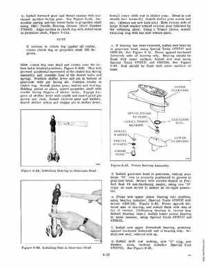 1968 Evinrude Speedifour, Starflite 85HP Service Manual, Page 74