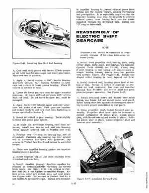 1968 Evinrude Speedifour, Starflite 85HP Service Manual, Page 75