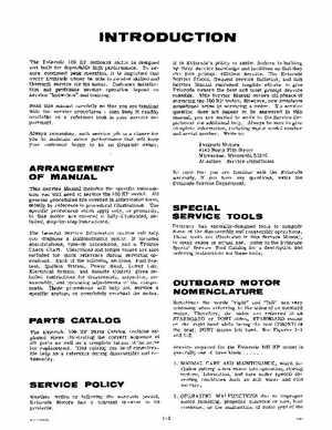 1968 Evinrude Starflite 100 HP outboards Service Manual, Page 4