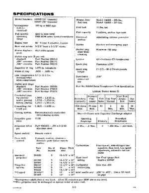 1968 Evinrude Starflite 100 HP outboards Service Manual, Page 7