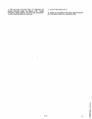 1968 Evinrude Starflite 100 HP outboards Service Manual, Page 77
