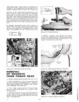 1969 Evinrude 40 HP Big Twin, Big Twin Electric Lark Service Manual 4596, Page 34