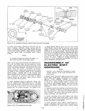 1969 Evinrude 40 HP Big Twin, Big Twin Electric Lark Service Manual 4596, Page 76