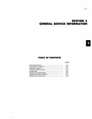 1970 Johnson 115 HP Outboard Motor Service manual, Page 8