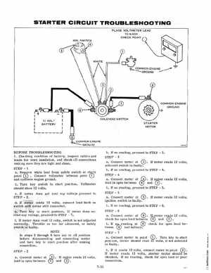 1971 Evinrude 40HP outboards Service Manual, Page 72