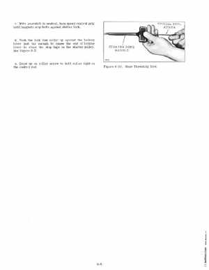 1971 Evinrude 40HP outboards Service Manual, Page 77
