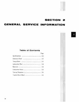 1971 Evinrude Fisherman 6HP outboards Service Manual, Page 6