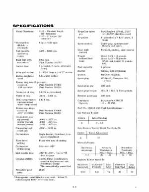 1971 Evinrude Fisherman 6HP outboards Service Manual, Page 7