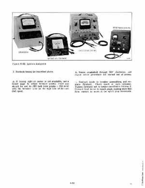1971 Evinrude Fisherman 6HP outboards Service Manual, Page 35