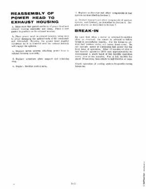 1971 Evinrude Fisherman 6HP outboards Service Manual, Page 46