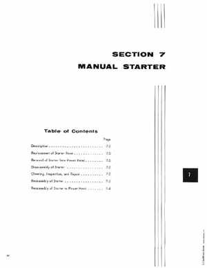 1971 Evinrude Fisherman 6HP outboards Service Manual, Page 57
