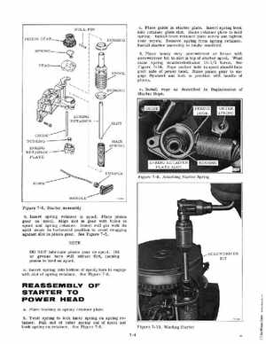 1971 Evinrude Fisherman 6HP outboards Service Manual, Page 60