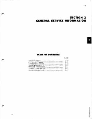 1971 Evinrude Mate 2HP outboards Service Manual, Page 8