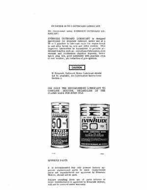 1971 Evinrude StarFlite 100 HP Outboards Service Manual, PN 4753, Page 2