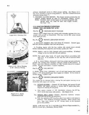 1971 Evinrude StarFlite 100 HP Outboards Service Manual, PN 4753, Page 37
