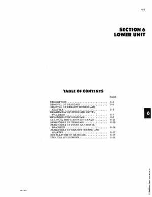 1971 Evinrude StarFlite 100 HP Outboards Service Manual, PN 4753, Page 64