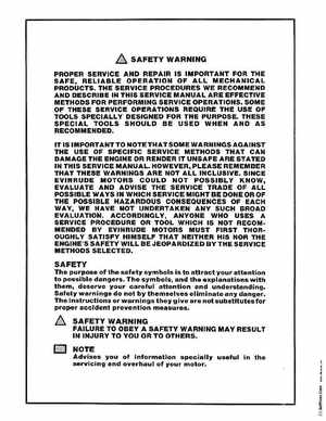 1971 Evinrude StarFlite 100 HP Outboards Service Manual, PN 4753, Page 101