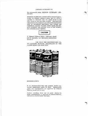 1971 Johnson 125HP outboards Service Manual, Page 2