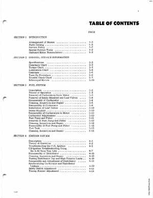 1971 Johnson 125HP outboards Service Manual, Page 3