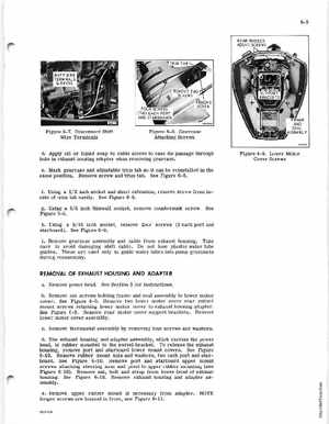 1971 Johnson 125HP outboards Service Manual, Page 70