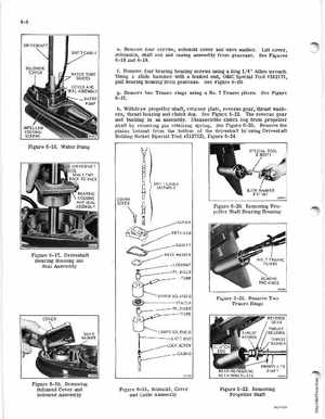 1971 Johnson 125HP outboards Service Manual, Page 73