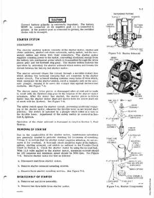 1971 Johnson 125HP outboards Service Manual, Page 87