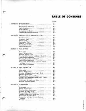 1971 Johnson 2HP outboards Service Manual, Page 3